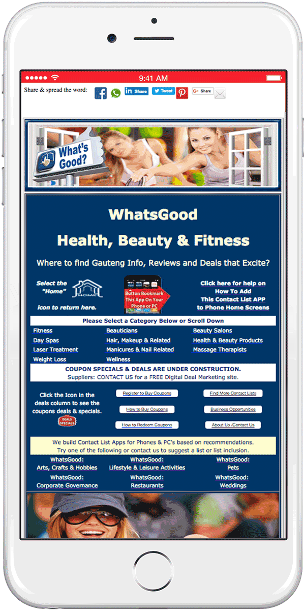 WhatsGood Health, Beauty and Fitness App - How To 